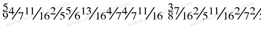 Honeymoon Avenue Seri字体转换